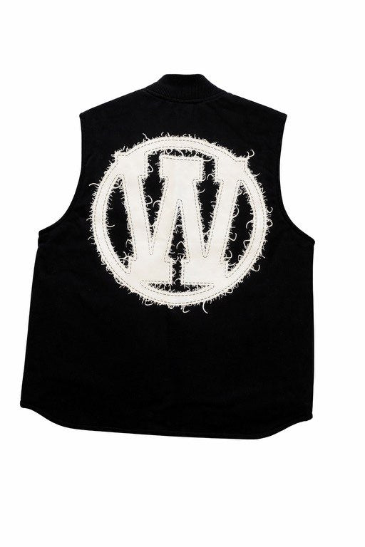 WELP Frayed Logo Vest
